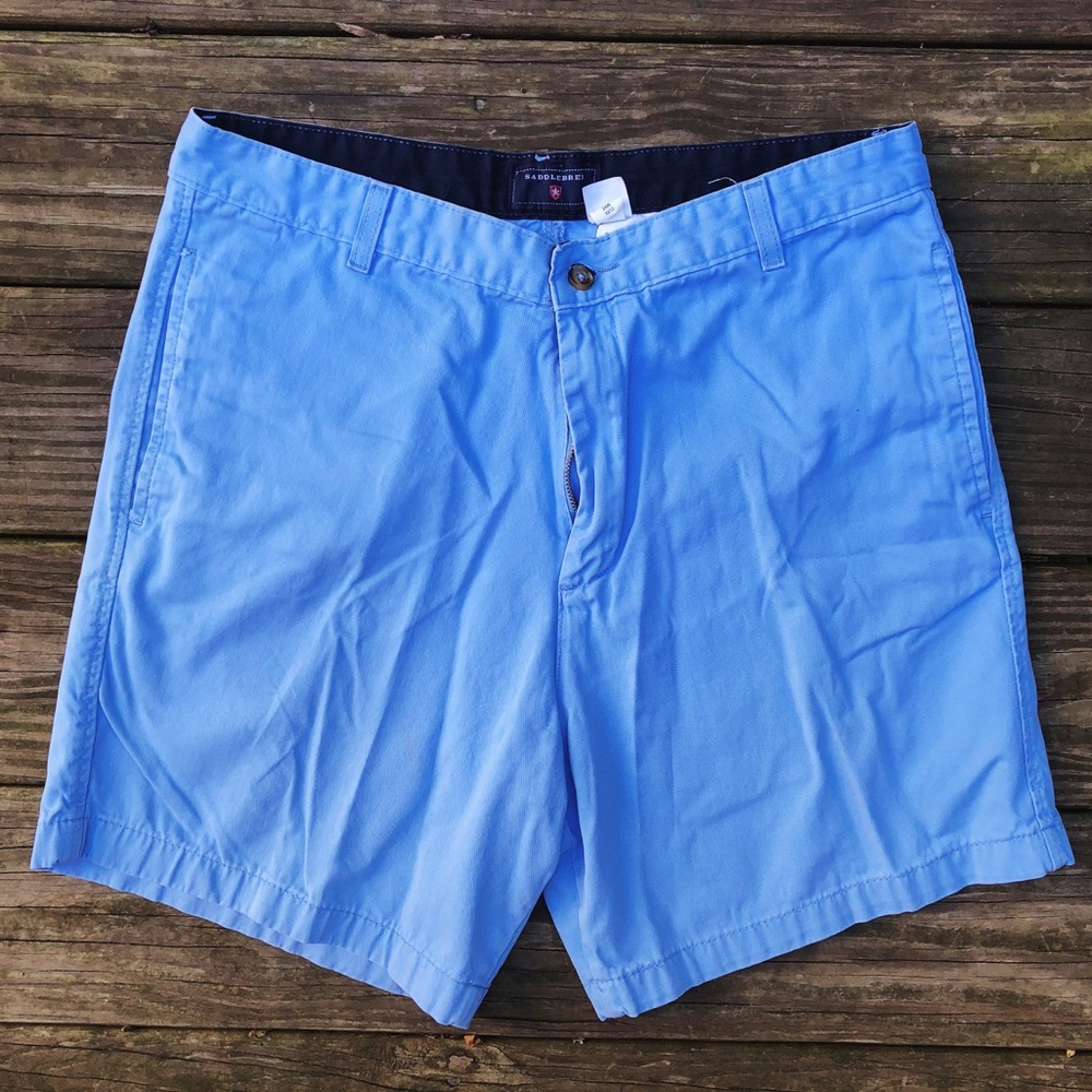 Blue Khaki Shorts